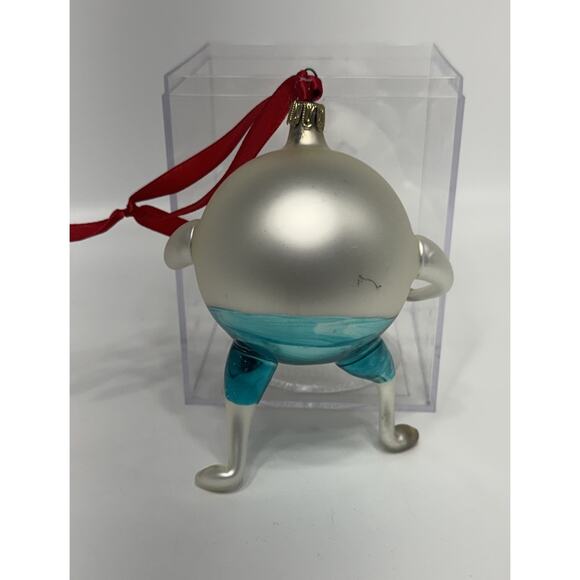 Elegance European Blown Glass Hand Painted Humpty Dumpty Ornament Trump Tower - Picture 3 of 7